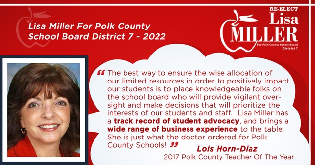 Lois Horn-Diaz, 2017 Polk Teacher of the Year